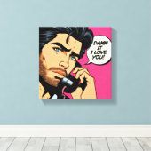 Stretched Canvas Print キャンバスプリント (インサイチュ (ウッドフロア))