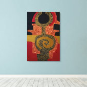 Stretched Canvas Print キャンバスプリント (インサイチュ (ウッドフロア))