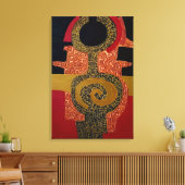 Stretched Canvas Print キャンバスプリント (インサイチュ (リビング))