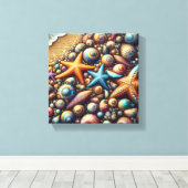 Stretched Canvas Print キャンバスプリント (インサイチュ (ウッドフロア))