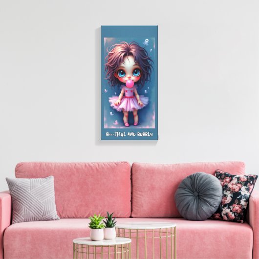 Stretched Canvas Print キャンバスプリント (インサイチュ (リビング))
