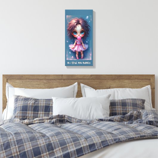 Stretched Canvas Print キャンバスプリント (インサイチュ (寝室))