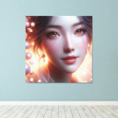 Stretched Canvas Print キャンバスプリント (インサイチュ (ウッドフロア))