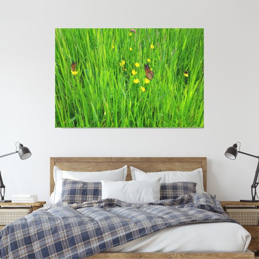 Stretched Canvas Print キャンバスプリント (インサイチュ (寝室))