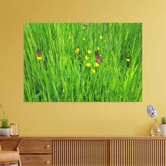 Stretched Canvas Print キャンバスプリント (インサイチュ (リビング))