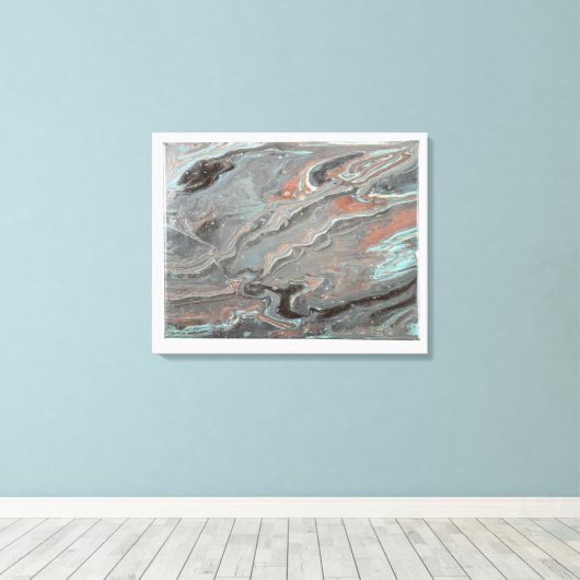 Stretched Canvas Print キャンバスプリント (インサイチュ (ウッドフロア))