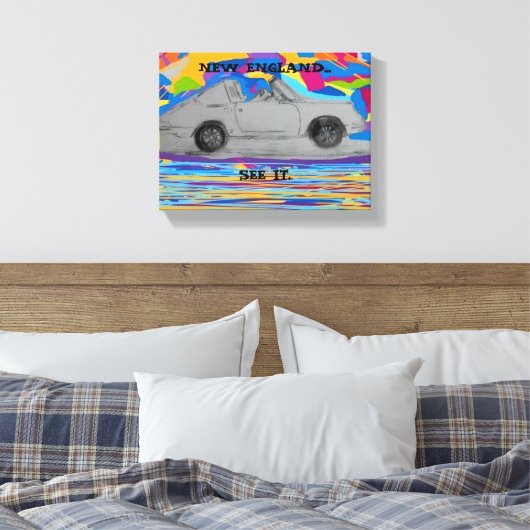 Stretched Canvas Print キャンバスプリント (インサイチュ (寝室))