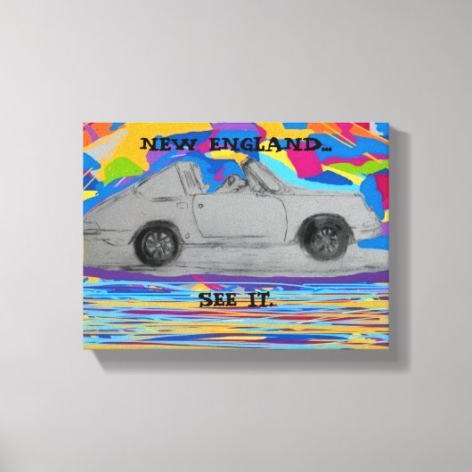 Stretched Canvas Print キャンバスプリント (正面)