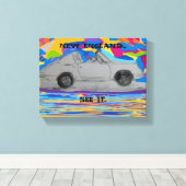 Stretched Canvas Print キャンバスプリント (インサイチュ (ウッドフロア))