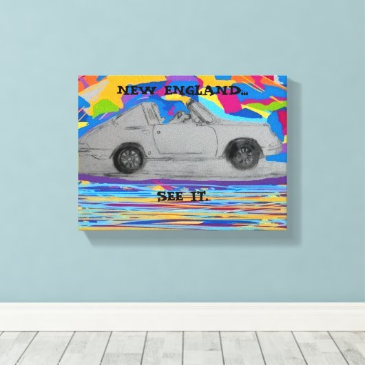 Stretched Canvas Print キャンバスプリント (インサイチュ (ウッドフロア))