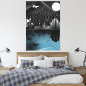 Stretched Canvas Print キャンバスプリント (インサイチュ (寝室))