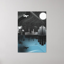Stretched Canvas Print キャンバスプリント