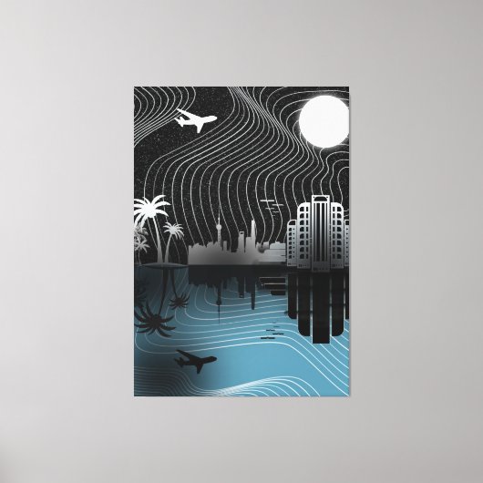 Stretched Canvas Print キャンバスプリント (正面)