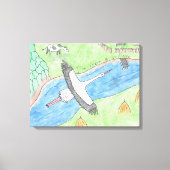 Stretched Canvas Print キャンバスプリント (正面)