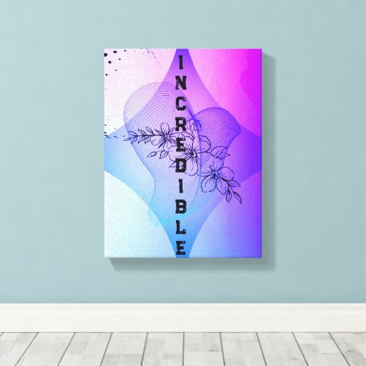 Stretched Canvas Print キャンバスプリント (インサイチュ (ウッドフロア))