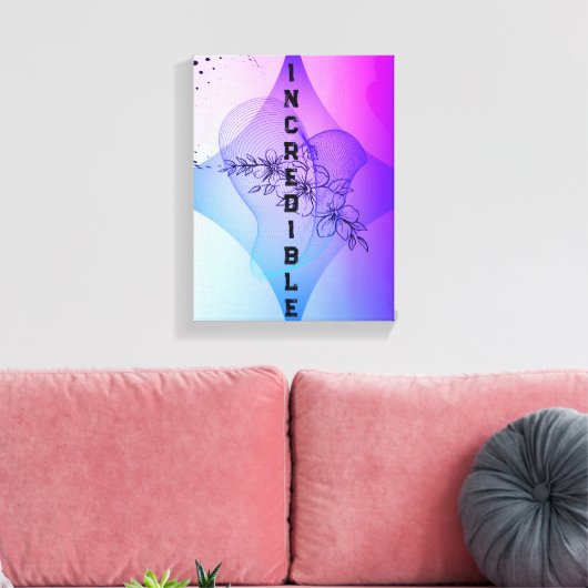 Stretched Canvas Print キャンバスプリント (インサイチュ (リビング))