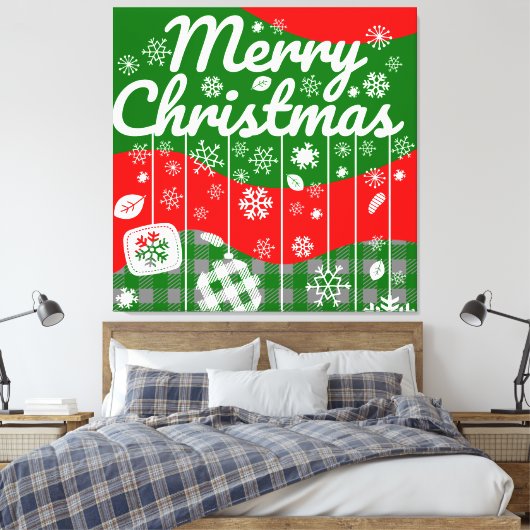 Stretched Canvas Print キャンバスプリント (インサイチュ (寝室))