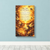 Stretched Canvas Print キャンバスプリント (インサイチュ (ウッドフロア))