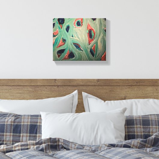 Stretched Canvas Print キャンバスプリント (インサイチュ (寝室))
