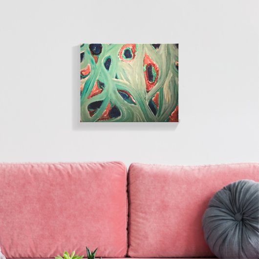 Stretched Canvas Print キャンバスプリント (インサイチュ (リビング))