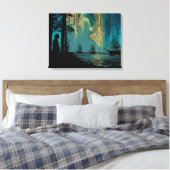 Stretched Canvas Print キャンバスプリント (インサイチュ (寝室))