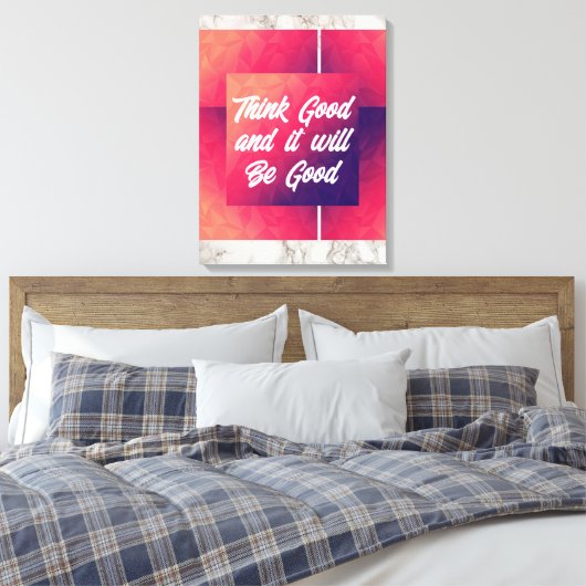 Stretched Canvas Print キャンバスプリント (インサイチュ (寝室))