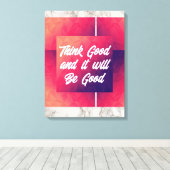 Stretched Canvas Print キャンバスプリント (インサイチュ (ウッドフロア))