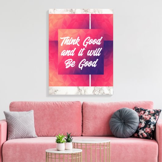 Stretched Canvas Print キャンバスプリント (インサイチュ (リビング))