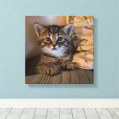 Stretched Canvas Print キャンバスプリント (インサイチュ (ウッドフロア))
