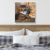 Stretched Canvas Print キャンバスプリント (インサイチュ (寝室))