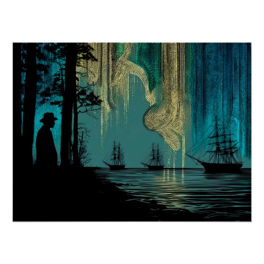 Stretched Canvas Print ポスター (正面)