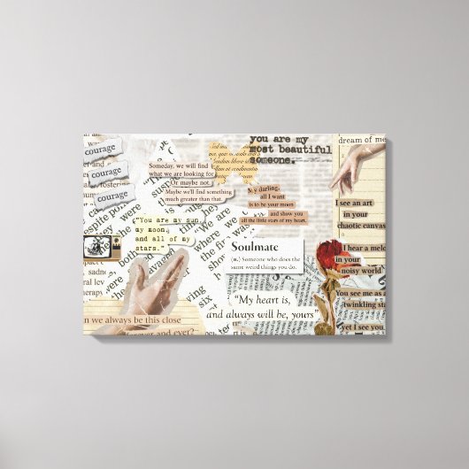 Stretched Canvas Print | aesthetic vintage gift キャンバスプリント (正面)