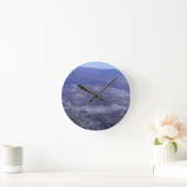 Stretched Canvas Print Art #14 ラウンド壁時計 (ホーム)