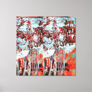 Stretched Canvas Print – Corrosion Pulse キャンバスプリント