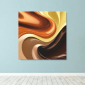 Stretched canvas print in stylish graphic キャンバスプリント (インサイチュ (ウッドフロア))