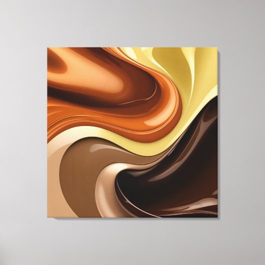 Stretched canvas print in stylish graphic キャンバスプリント (正面)