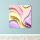 Stretched canvas print in stylish graphic キャンバスプリント (インサイチュ (ウッドフロア))