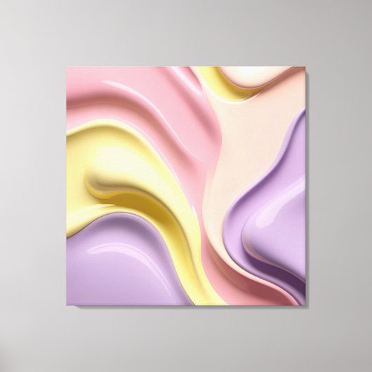 Stretched canvas print in stylish graphic キャンバスプリント (正面)