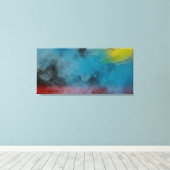 Stretched Canvas Print  Space smoke  キャンバスプリント (インサイチュ (ウッドフロア))
