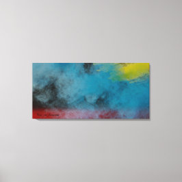 Stretched Canvas Print  Space smoke  キャンバスプリント