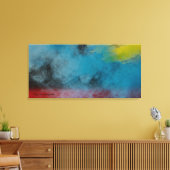 Stretched Canvas Print  Space smoke  キャンバスプリント (インサイチュ (リビング))