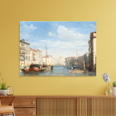 Stretched Canvas Print the frand canal キャンバスプリント (インサイチュ (リビング))