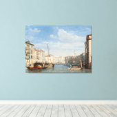 Stretched Canvas Print the frand canal キャンバスプリント (インサイチュ (ウッドフロア))