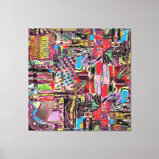 Stretched Canvas Print – Urban Fractals キャンバスプリント (正面)