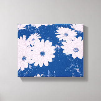 stretched canvas print with beautiful flower image キャンバスプリント