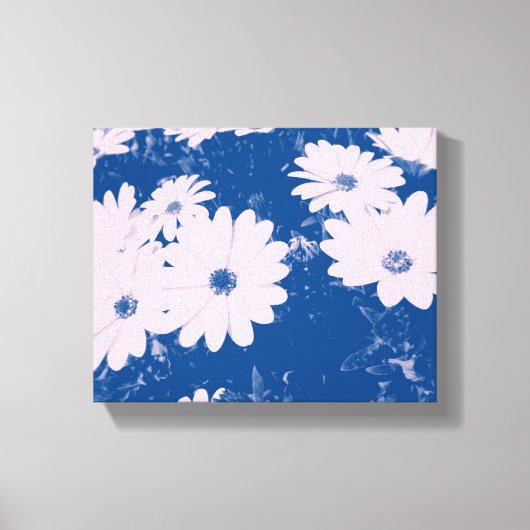 stretched canvas print with beautiful flower image キャンバスプリント (正面)