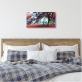 Streted Canvas Print -赤面秋 キャンバスプリント (インサイチュ (寝室))