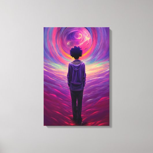 Streted Canvas Print Art: NDE NDEトンネル キャンバスプリント (正面)