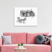 Streted Canvas Print : Day in the Country キャンバスプリント (インサイチュ (リビング))