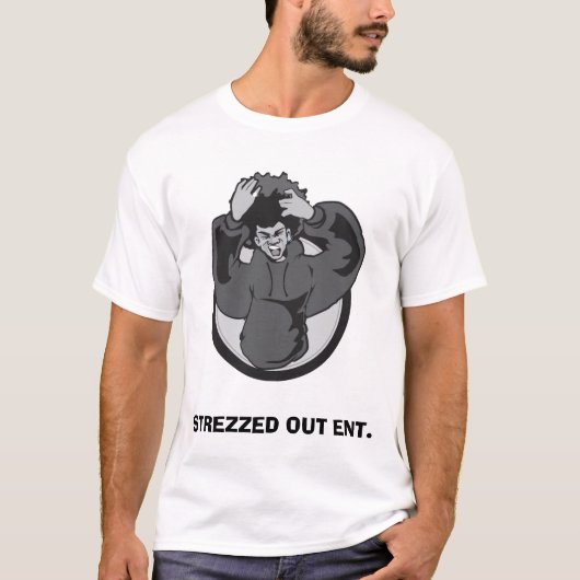 STREZZED_LOGO_00003、ENT. STREZZED Tシャツ (正面)